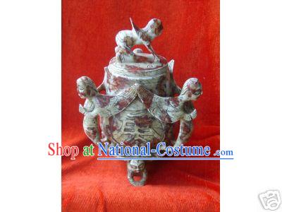 Jade Flying Man Censer