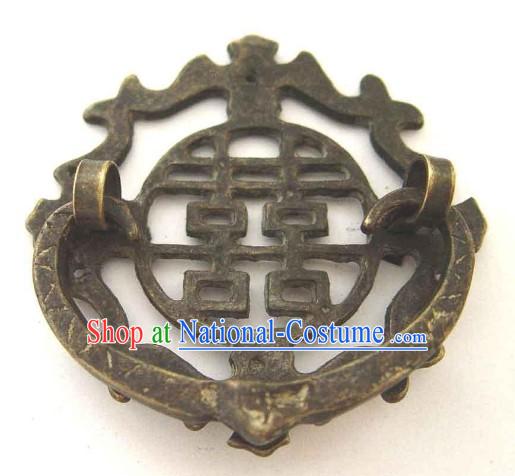 Chinese Palace Style Classic Archaized Happiness Copper Handle