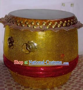 Chinese Lion and Dragon Dance Musical Instrument-Large Standing Drum