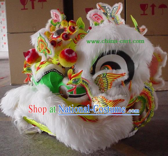 Traditional Chinese Phoenix Lion Dance Collectible Costumes Complete Set