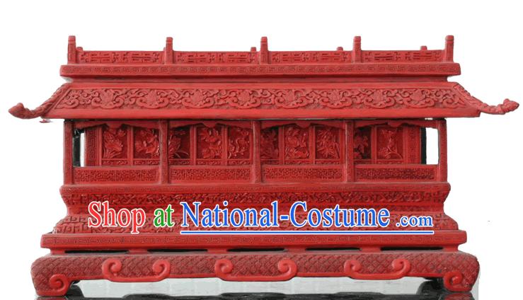 Chinese Hand Carved Palace Lacquer Craft-Tian An Men Square_out of stock_