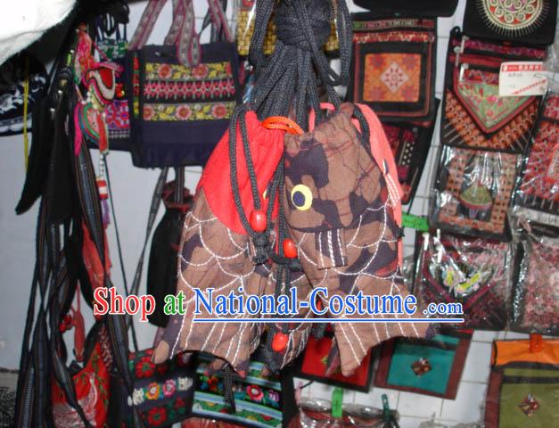 Chinese Hand Made Batik Fish Style Bag