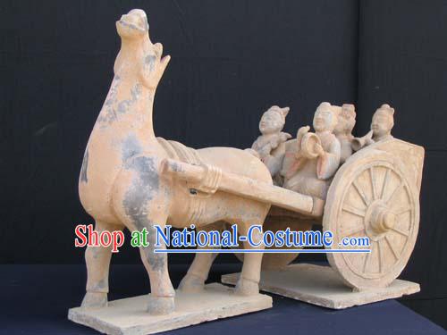 Xian Classical Terra Cotta Warrior-Horse Car