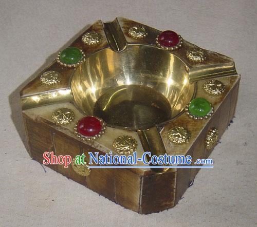 Yak Bone Copper Ashtray