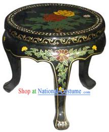 Chinese Palace Lacquer Ware Flower Shelf