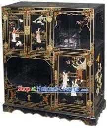 Chinese Large Palace Lacquer Ware Cabinet