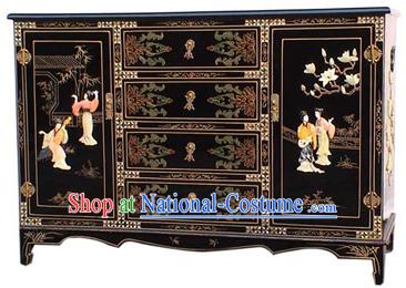 Chinese Palace Lacquer Ware Wine Bar