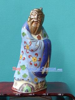 Wise Cloisonne Confucius