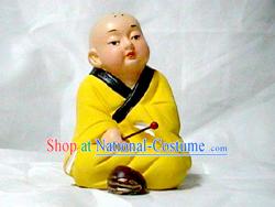 Tianjun Clay Figurine Zhang-Little Monk