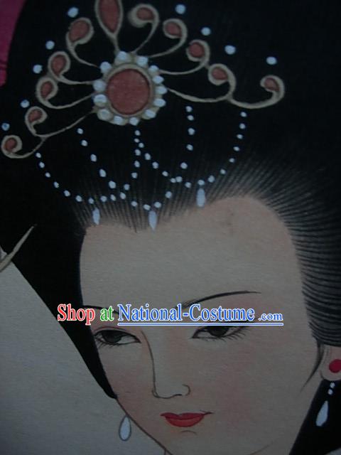 Chinese Traditional Painting-Tang Dynasty Princess