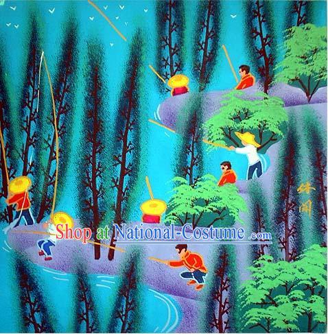 Shan Xi Folk Farmer Painting-Lie Fallow