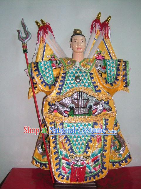 Chinese Classic Handmad Hand Puppet-Nuo Zha