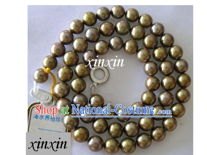 Nobel Bronze Coloured Natural Pearl