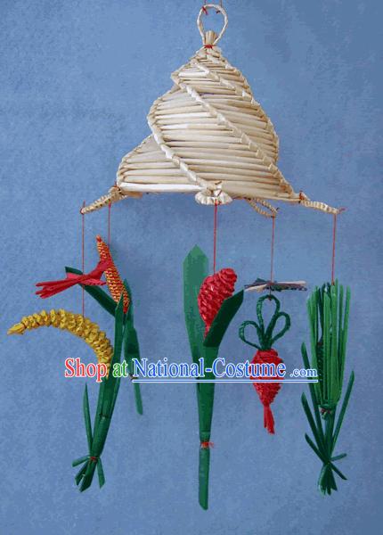 China Hand Made Wheat Stalk Windbell-Harvest