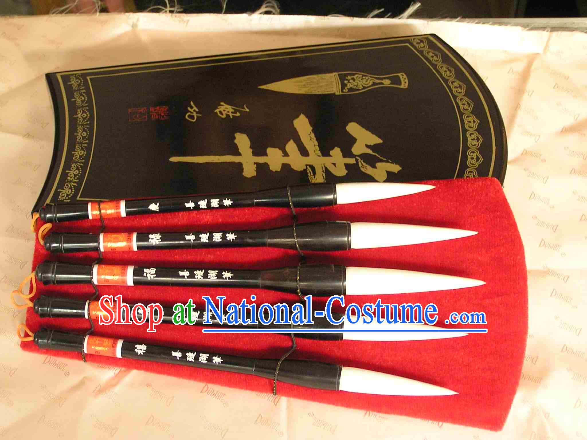 Chinese Hand Made Classic Lake Brush Set