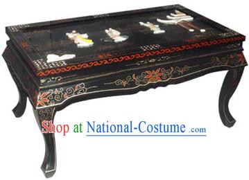 Chinese Traditional Lacquer Ware Table