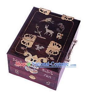 Chinese Chopsticks Box and Jewel Caskets-Deer