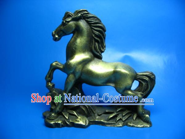 Chinese Classic Brass Galloping Horse