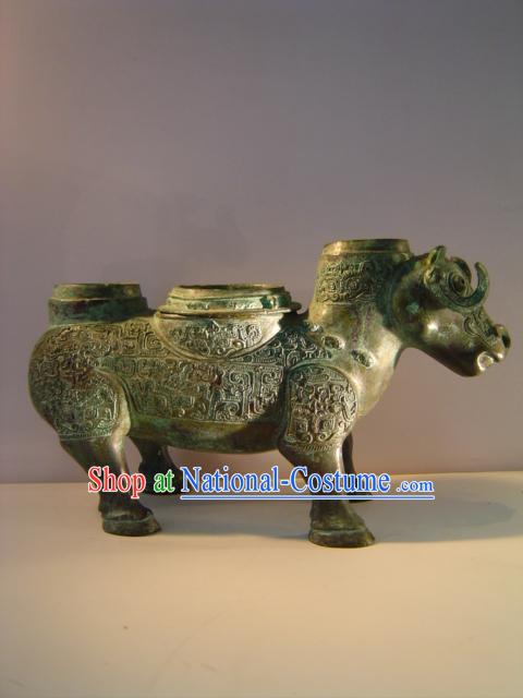 China Classic Archaize Bronze Ware-Xi Zun