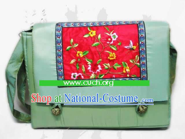 Chinese Classic Handmade Embroidery Silk Bag