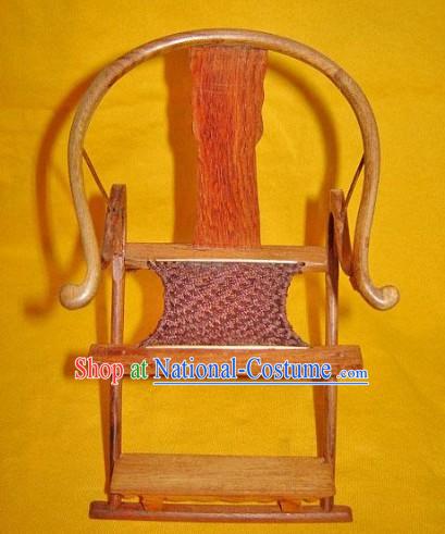 Chinese Classic Hand Carved Cane Chair