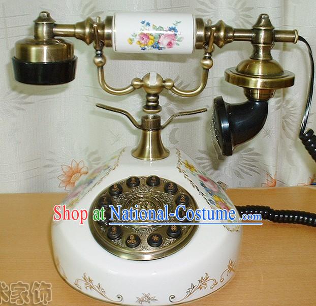 Chinese Traditional Old Antique Style Telephone