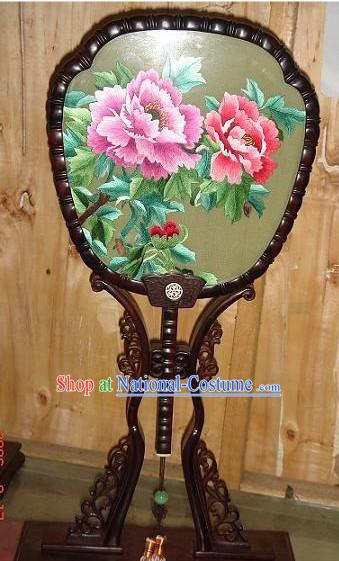 Chinese Classic High Double-Sided Embroidery Handicraft-Peony