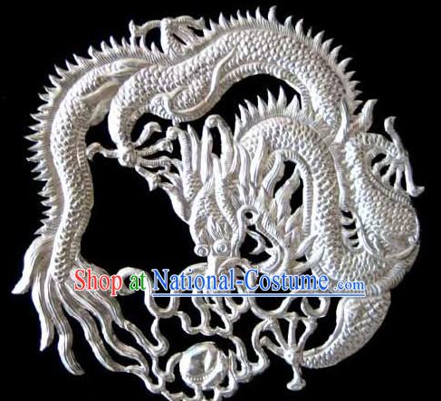 Chinese Stunning Silver Handicraft-Dragon