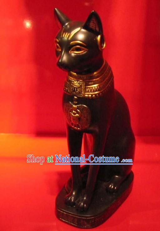 Egypt Stunning Steel Statue-Egypt Cat of Legend