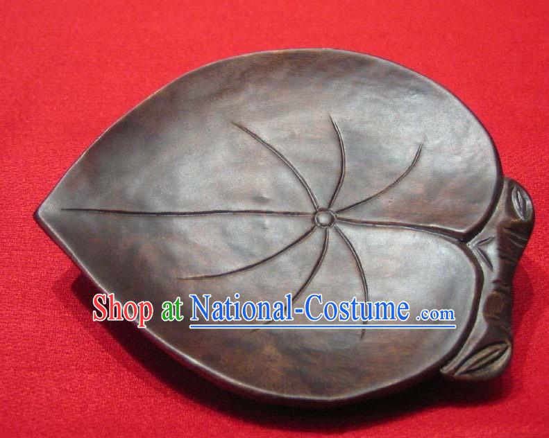 Chinese Hand Made Birch Leaf Shape Tablemat