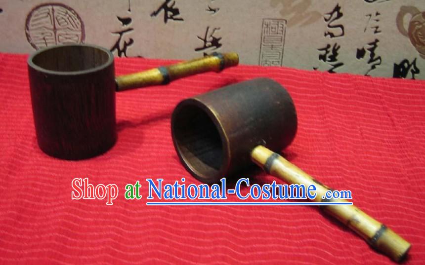 Chinese Hand Made Wooden Water Ladle