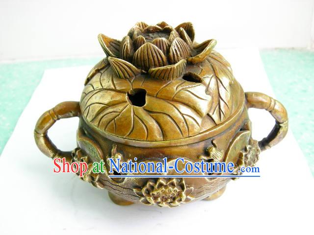 Chinese Traditional Lotus Censer