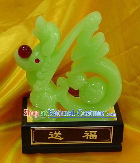 Chinese Jade Collection-Sending  Fu