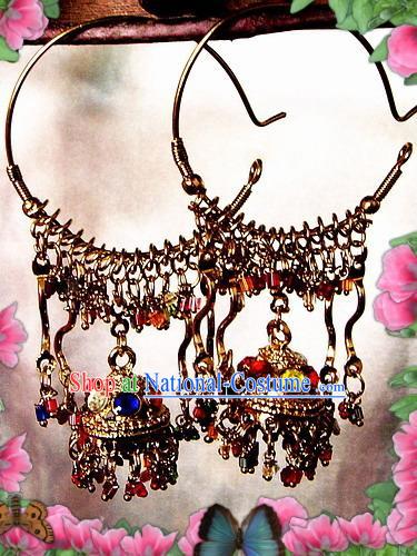 Indian Bohemia Fashion Earrings-Castle