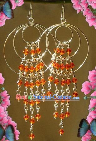 Indian Bohemia Fashion Earrings-Orange Guess