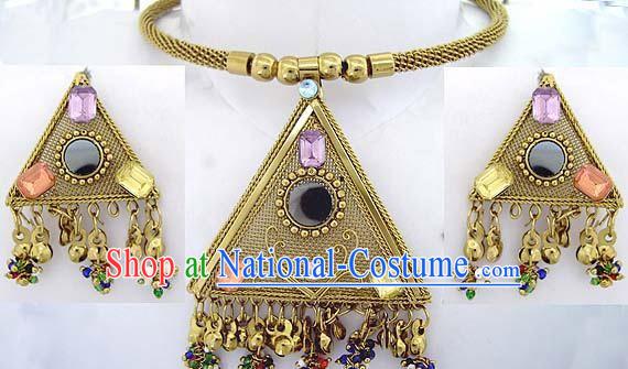 Indian 24K Handcrafted Ethnic Fully Crafted Jewellery Set