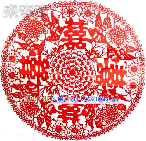 Chinese Paper Cuts-Xi Many Happy Events