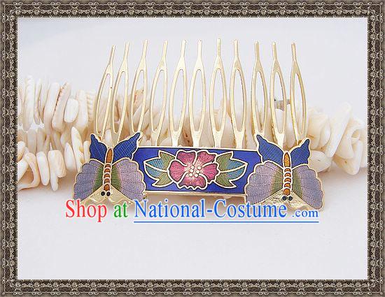 Chinese Cloisonne Brooch Classics Hairpin