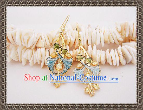 Chinese Ancient Mandarin Style Earrings