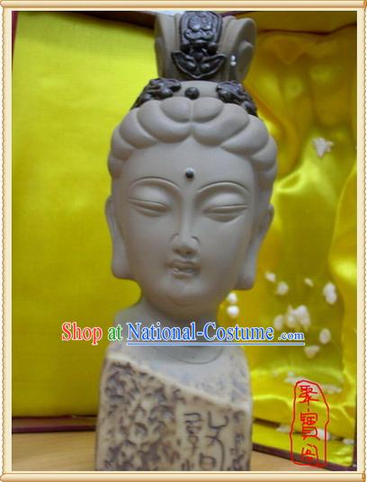 China Dunhuang Buddha Head Handicraft