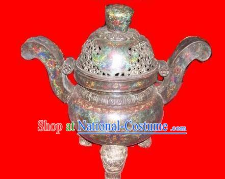 Chinese Delicate Cloisonne Censer