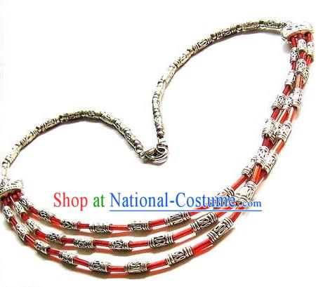 Tibetan Ancient Silver Necklace-Prince