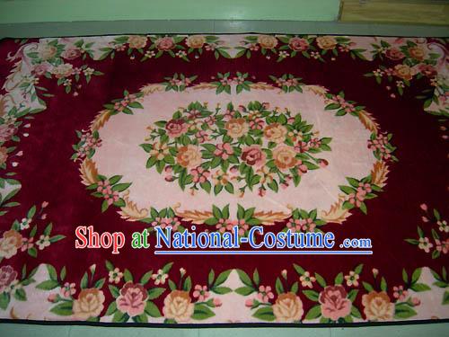 Art Decoration Chinese Thick Nobel Flowery Rug_Carpet _238_150cm_