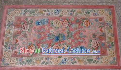 Art Decoration Chinese Hand Made Thick Silk Arras_Tapestry_Rug _87x120cm_