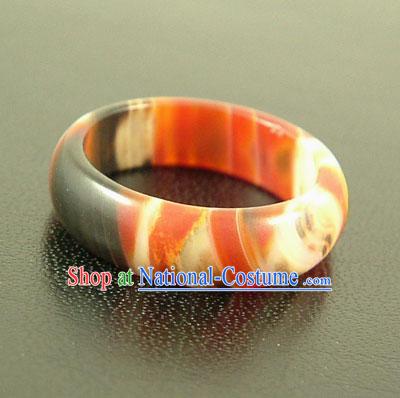 Tibetan Stunning Nine Eyes Shale Ring