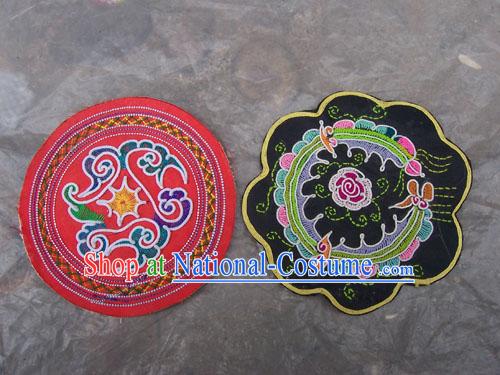 Chinese Stunning Miao Tribe Hand Embroidery Collectible-Mat