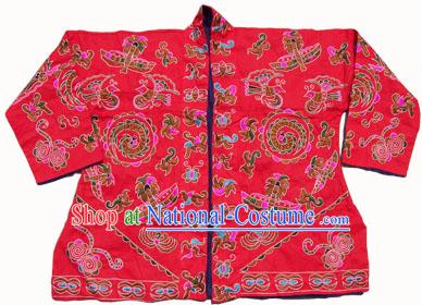 Chinese Stunning Miao Tribe Hand Embroidery Collectible-Emperor Jacket