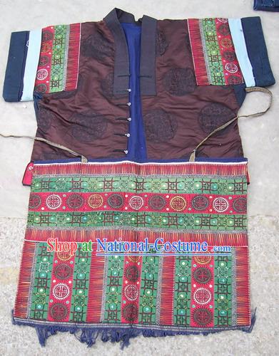 Chinese Stunning Miao Tribe Hand Embroidery Collectible-Prosperous Jacket