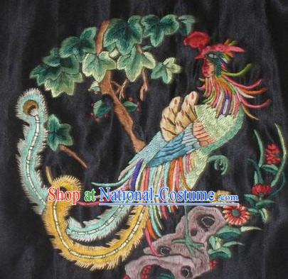 Chinese Hand Embroidered Handicraft-Phoenix