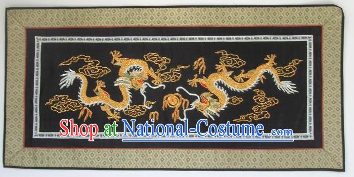 Chinese Hand Embroidered Handicraft-Dragons